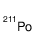 polonium-211 atom结构式