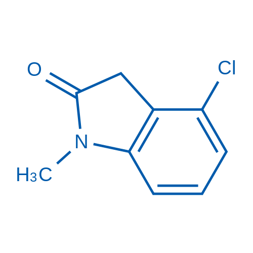 4-Chloro-1-methylindolin-2-one structure