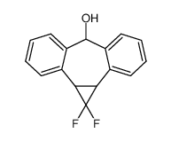 1,1-DIFLUORO-1,1A,6,10B-TETRAHYDRODIBENZO[A,E]CYCLOPROPA[C][7]ANNULEN-6-OL Structure