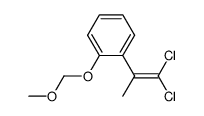 1,1-Dichloro-2-(o-(methoxymethoxy)phenyl)propene Structure