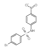 Benzenesulfonamide,4-bromo-N-(4-nitrophenyl)- picture