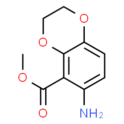 1,4-Benzodioxin-5-carboxylicacid,6-amino-2,3-dihydro-,methylester(9CI) structure