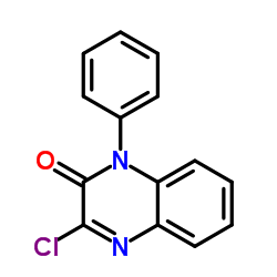 3-chloro-1-phenylquinoxalin-2(1H)-one结构式