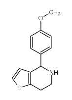 4-(4-methoxyphenyl)-4,5,6,7-tetrahydrothieno[3,2-c]pyridine Structure