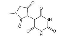 5-(3-methyl-2,5-dioxo-imidazolidin-1-yl)-pyrimidine-2,4,6-trione结构式