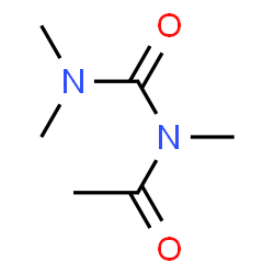 Acetamide, N-[(dimethylamino)carbonyl]-N-methyl- (9CI)结构式