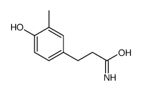 3-(4-Hydroxy-3-methylphenyl)propionamide picture