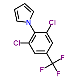 1-[2,6-Dichloro-4-(trifluoromethyl)phenyl]-1H-pyrrole Structure