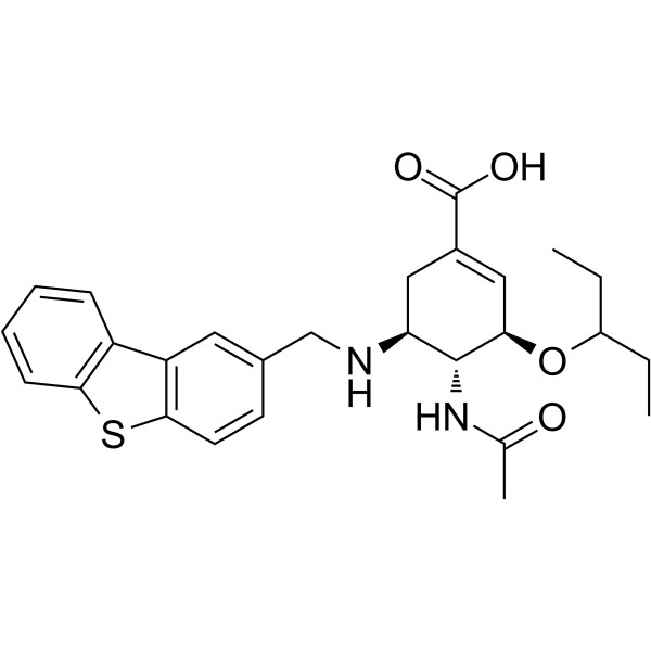 Neuraminidase-IN-3结构式