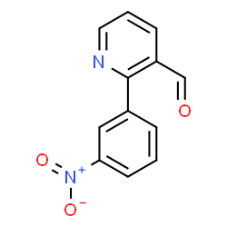 2-(3-Nitrophenyl)nicotinaldehyde Structure