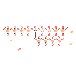 SODIUM PHOSPHOMOLYBDATE HYDRATE structure