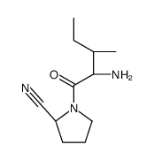 1-[(2S,3S)-2-amino-3-methylpentanoyl]pyrrolidine-2-carbonitrile Structure