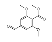 methyl 4-formyl-2,6-dimethoxybenzoate Structure