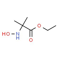 Alanine, N-hydroxy-2-methyl-, ethyl ester (9CI) structure