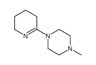 Piperazine, 1-methyl-4-(3,4,5,6-tetrahydro-2-pyridinyl)- (9CI)结构式