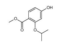 4-Hydroxy-2-isopropoxy-benzoic acid methyl ester Structure