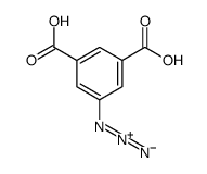 5-azidobenzene-1,3-dicarboxylic acid结构式