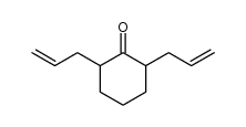 2,6-diallyl-1-cyclohexanone Structure