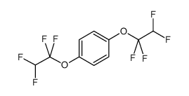 1,4-双(1,1,2,2-四氟苄氯)苯结构式