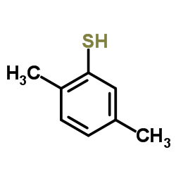 2,5-二甲基苯硫酚结构式