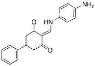 2-[(4-AMINOANILINO)METHYLENE]-5-PHENYL-1,3-CYCLOHEXANEDIONE Structure