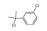 2-chloro-2-(3'-chlorophenyl)propane结构式