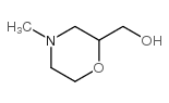 (4-甲基-2-吗啉基)甲醇结构式
