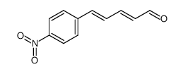 (2E,4E)-5-(4-nitrophenyl)-2,4-pentadienal structure