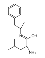 (2S)-2-amino-4-methyl-N-[(2S)-1-phenylpropan-2-yl]pentanamide结构式