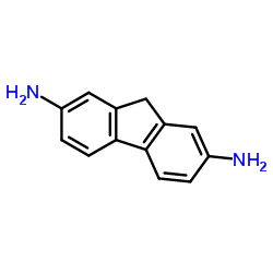 2,7-二氨基芴结构式