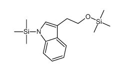 1-Trimethylsilyl-3-[2-[(trimethylsilyl)oxy]ethyl]-1H-indole Structure