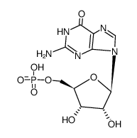 5'-guanosine hydrogen monophosphate结构式