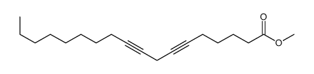 6,9-Octadecadiynoic acid methyl ester结构式