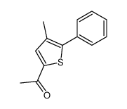 1-(4-methyl-5-phenylthiophen-2-yl)ethanone结构式