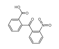 2-(2-nitrobenzoyl)benzoic acid结构式