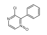 2-chloro-3-phenyl-pyrazine 4-oxide Structure