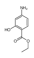 4-AMINO-2-HYDROXYBENZOIC ACID ETHYL ESTER结构式