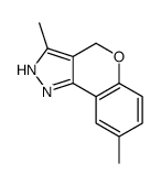 3,8-dimethyl-2,4-dihydrochromeno[4,3-c]pyrazole Structure