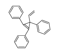 1,2,3-triphenyl-3-vinyl-1-cyclopropene Structure