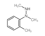 Hydrazine,1,2-dimethyl-1-(2-methylphenyl)-结构式