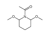 1-(2,6-dimethoxypiperidin-1-yl)ethanone Structure