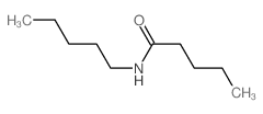 Pentanamide, N-pentyl- structure