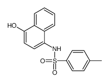 N-(4-hydroxynaphthalen-1-yl)-4-methylbenzenesulfonamide结构式