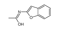 N-(BENZOFURAN-2-YL)ACETAMIDE结构式