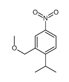 1-isopropyl-2-(methoxymethyl)-4-nitrobenzene structure