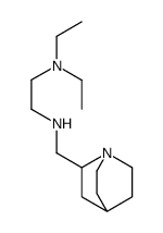 N-(1-azabicyclo[2.2.2]octan-2-ylmethyl)-N',N'-diethylethane-1,2-diamine Structure