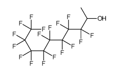 3,3,4,4,5,5,6,6,7,7,8,8,9,9,10,10,10-heptadecafluorodecan-2-ol Structure