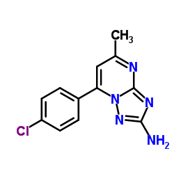 7-(4-CHLORO-PHENYL)-5-METHYL-[1,2,4]TRIAZOLO[1,5-A]PYRIMIDIN-2-YLAMINE picture