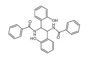 N,N'-(2,2'-dihydroxy-bibenzyl-α,α'-diyl)-bis-benzamide结构式