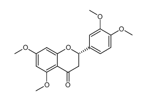 (2S)-5,7,3',4'-tetramethoxyflavanone图片